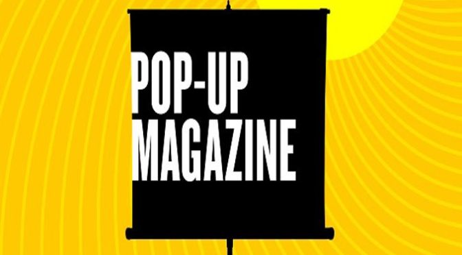 Hear a New Blindness Story in This Week’s Pop-Up Magazine – Win Tickets