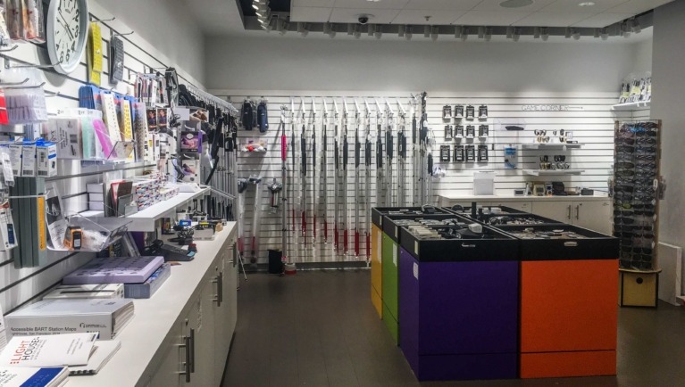 A view of the Adaptations Store filled with our favorite accessible products.