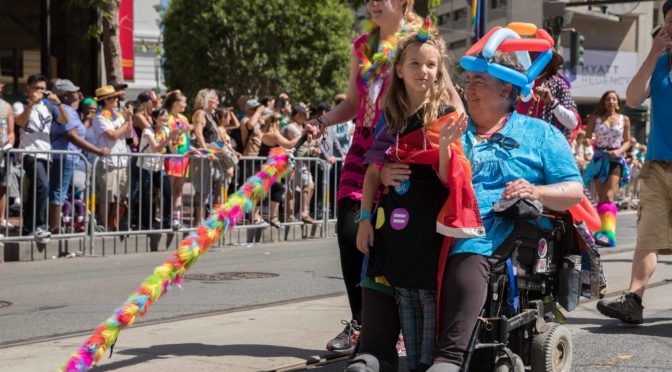 Photos: This SF Pride we made it clear that LGBTQ+ includes the blind and disabled