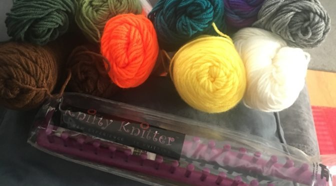 Yarn in various colors