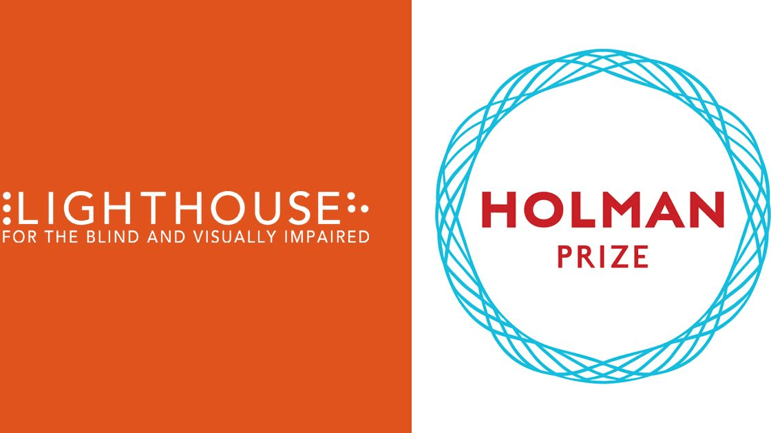 A composite of the LightHouse and Holman Prize logos