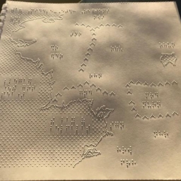 Lord of the Ring "Middle Earth Tactile Map Bundle" created by LightHouse's MAD Lab
