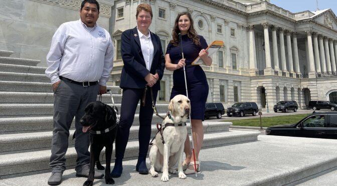 LightHouse Staffer Caitlin Conquers Capitol Hill, as an NIB Advocate