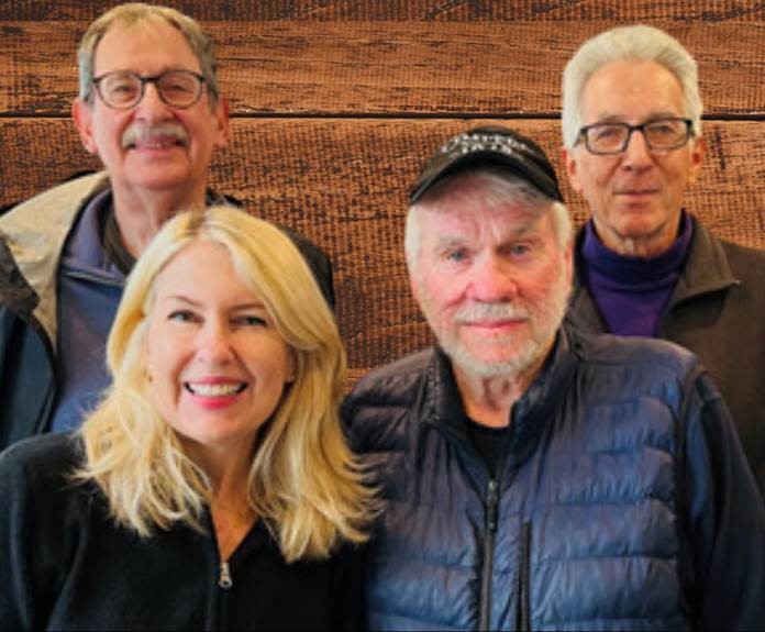 Stephen Gill, Mollie Hudner Thomson, Steve Beitler, and Bob Feiner